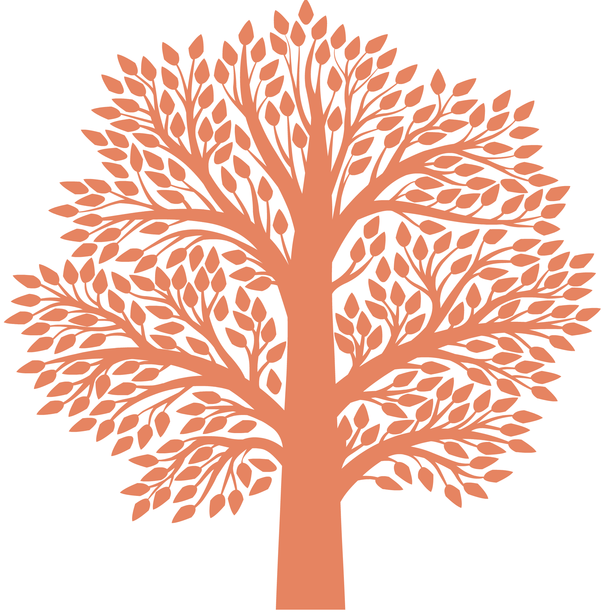 Orange Tree Logo - large orange logo tree