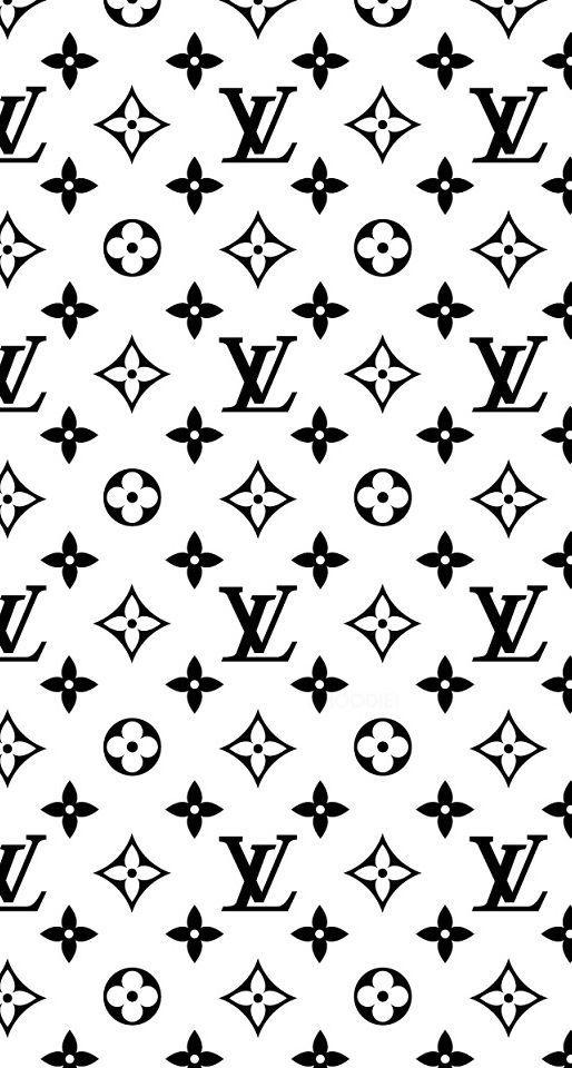 Louis Vuitton White Logo - Black and White Louis Vuitton Monogram - Luxurydotcom - iTunes app ...