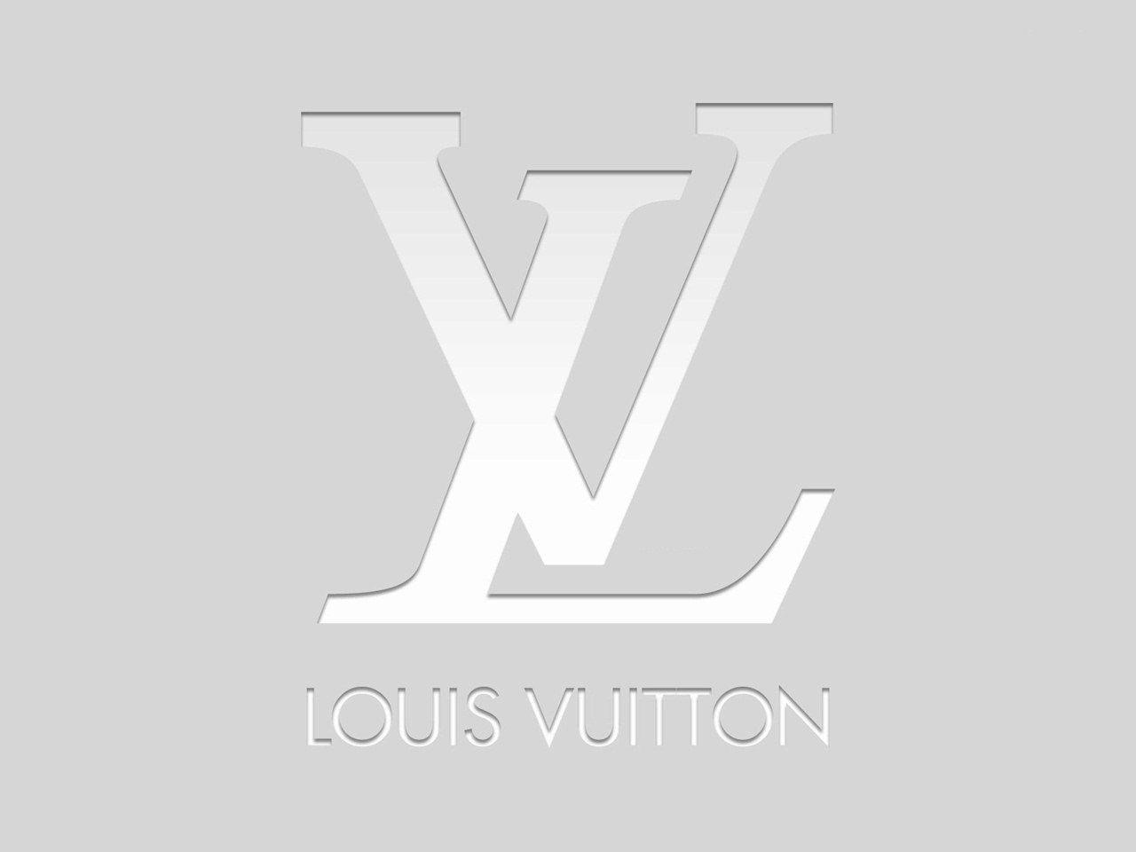 Louis Vuitton White Logo - LogoDix
