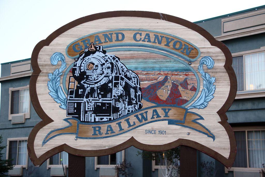 Grand Canyon Railway Logo - Grand Canyon Railway sign. Grand Canyon Railway Logo