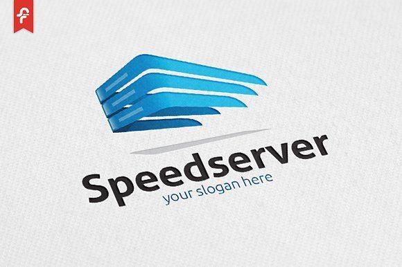 Server Logo - Speed Server Logo Logo Templates Creative Market
