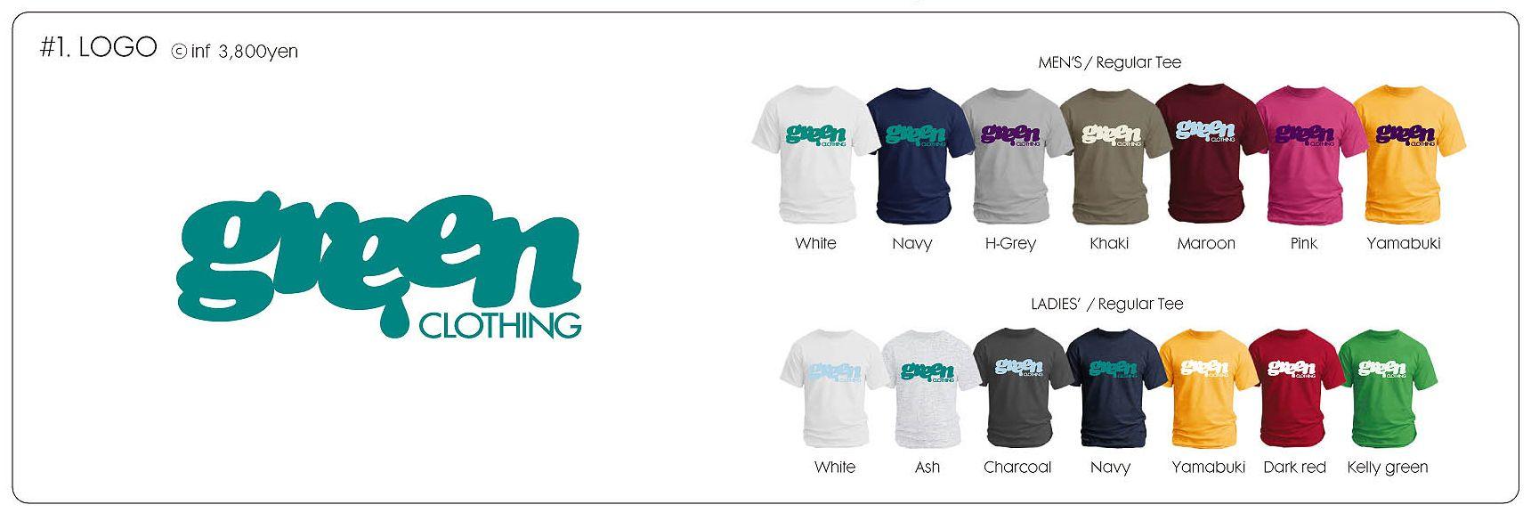 Green Clothing Logo - GREEN CLOLTHING (グリーンクロージング) 17 SUMMER TEE -Largo Web Store-