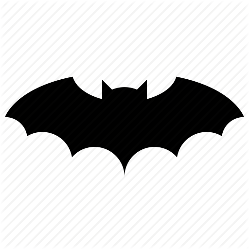 Gothic Bat Logo - Bat, batman, gothic, halloween, night, trick or treat, vampire icon