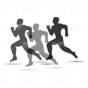 Person Running Logo - Stock Photo Run Running Man Icon Logo Vector | ARENAWP