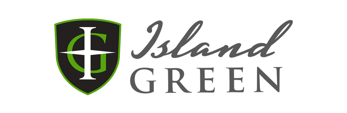 Green Clothing and Apparel Logo - Island Green Golf Apparel - Aslan Golf