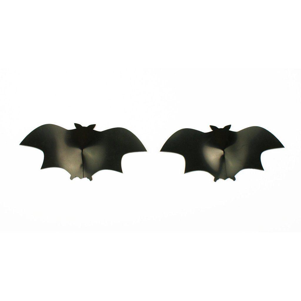 Gothic Bat Logo - Goth Bat Shaped Latex Nipple Pasties – Mico Couture Latex