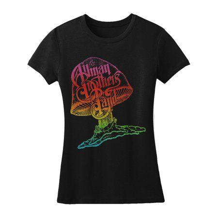 Rainbow Girls Logo - Allman Brothers Brothers Rainbow Mushroom Logo Girls Jr