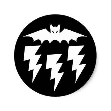 Gothic Bat Logo - Kitty Lectro. Goth DJ. Industrial. Darkwave