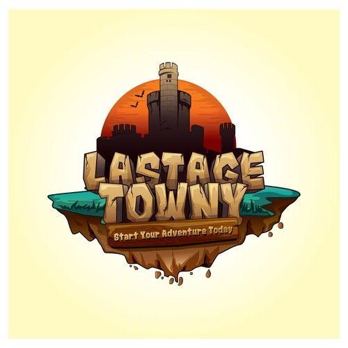 Minecraft Towny Server Logo - Mountain Village – Woodpunch's Graphics Shop