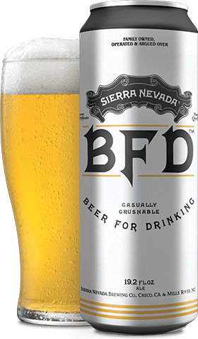 Sierra Nevada BFD Logo - BFD. Sierra Nevada Brewing Co