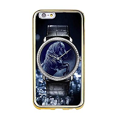 Cartier Watch Logo - Brand New Cartier Watch Logo Phone Case TPU Golden Border Soft Cover