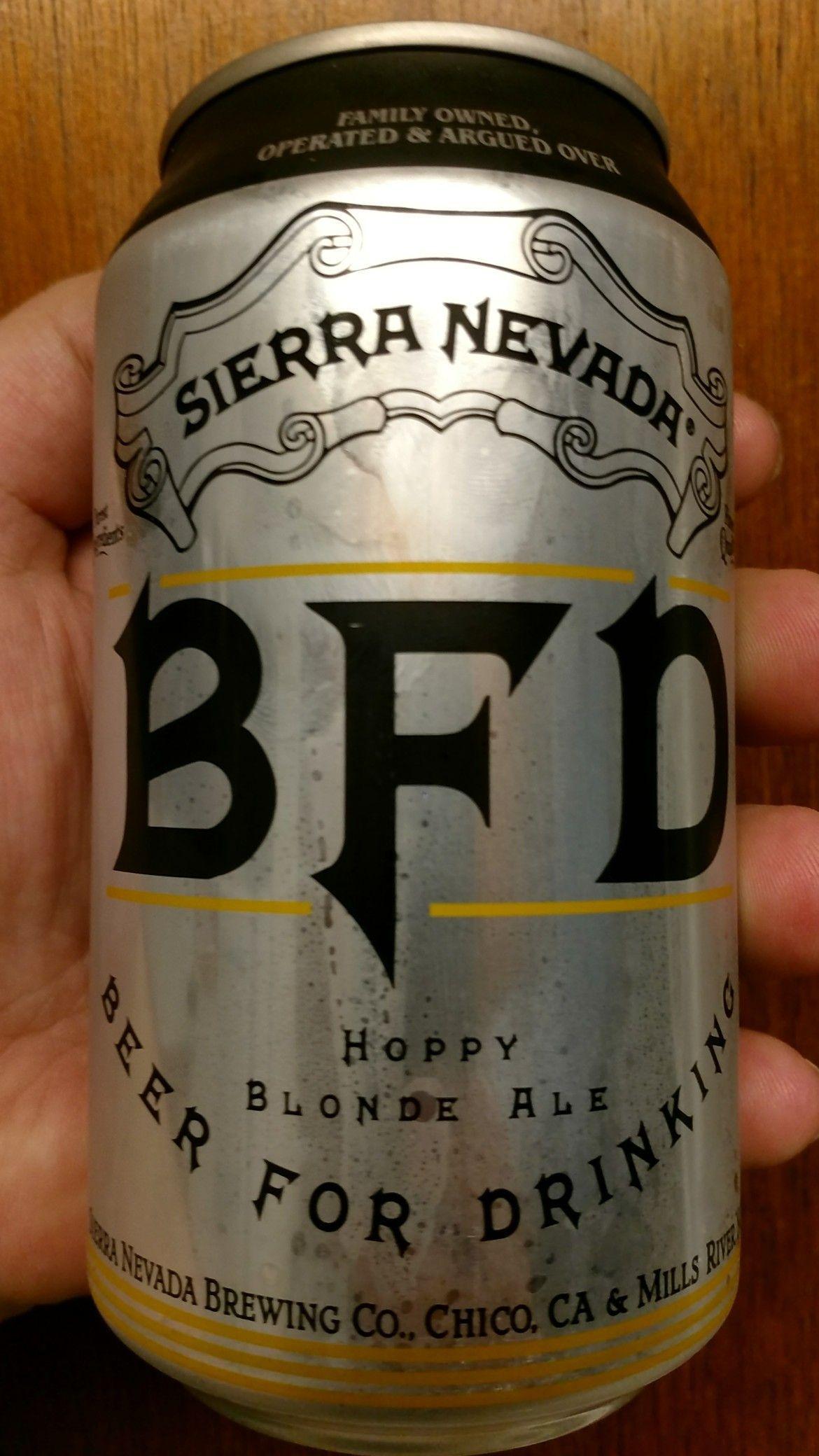 Sierra Nevada BFD Logo - Sierra Nevada Brewing Company BFD Hoppy Blonde Ale | Beers | Beer ...