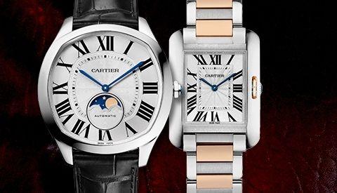 Cartier Watch Logo - Cartier watches for men and women: watch collections on the Cartier ...