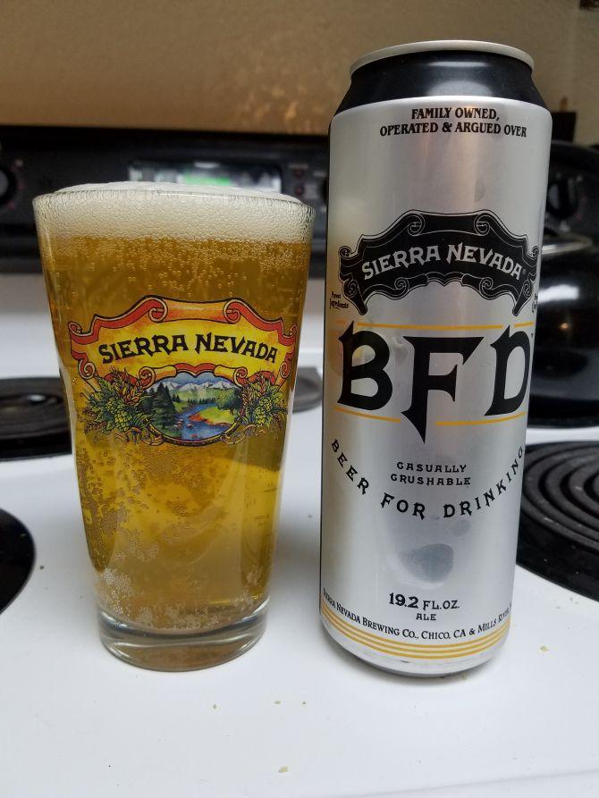 Sierra Nevada BFD Logo - Sierra Nevada Brewing Company BFD | The Intoxicated Review