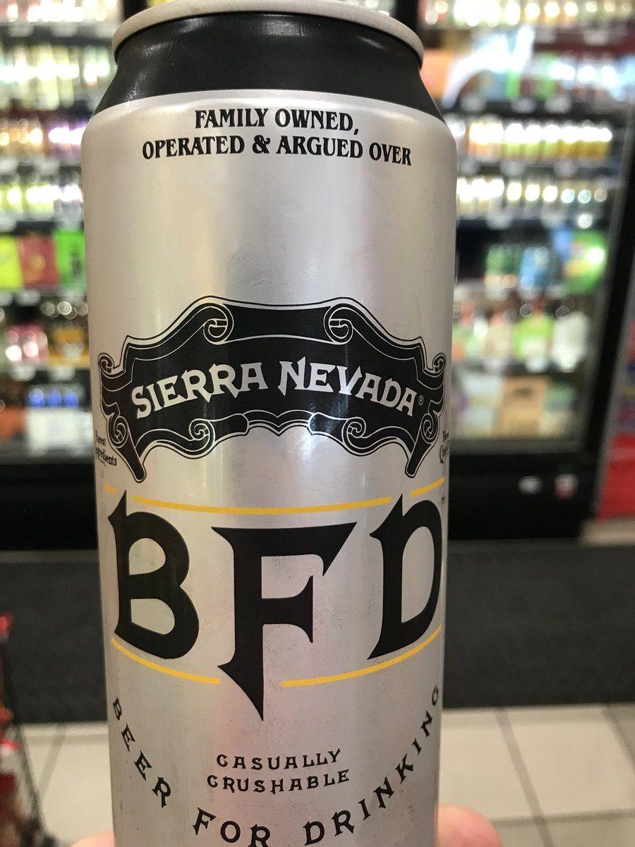 Sierra Nevada BFD Logo - Riverside Beer Sierra Nevada BFD in 19.2oz cans