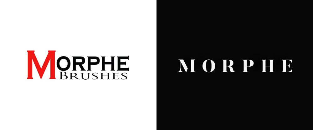 Morphe Logo - Brand New: New Logo for Morphe Cosmetics