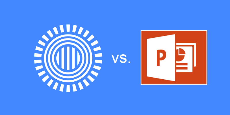 Prezi Logo - Prezi Logo Vs Poweropint Logo