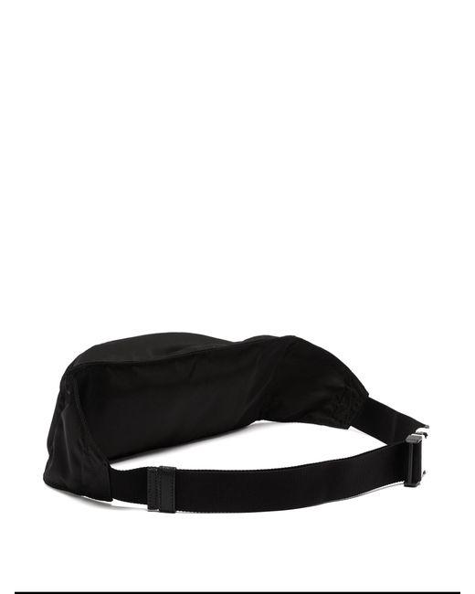 Black Triangle Logo - Prada Triangle Logo Belt Bag in Black for Men