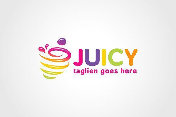 Juicy Logo - Juicy Logo Template ~ Logo Templates ~ Creative Market