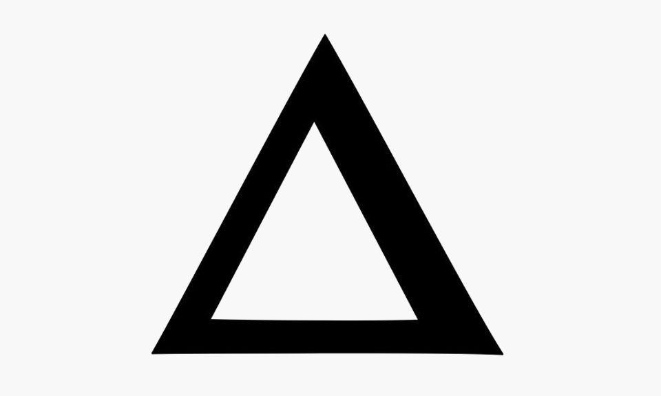 Black Triangle Logo - The Inspiration Behind 10 of the Greatest Band Logos • Highsnobiety