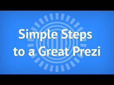 Prezi Logo - Prezi Tutorial: Simple Steps to a Great Prezi. Prezi