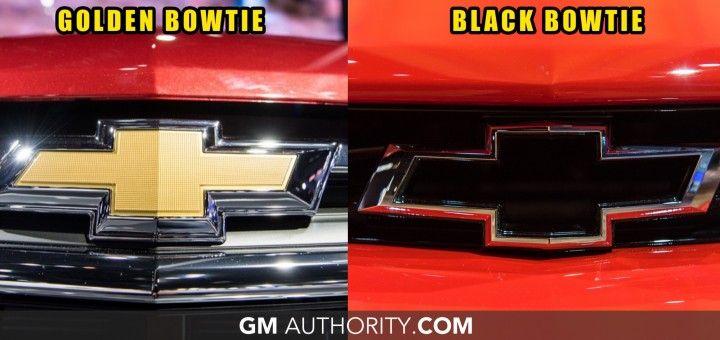 Black Chevy Logo - Poll: Gold vs. Black Chevy Bowtie Do You Like Best?. GM
