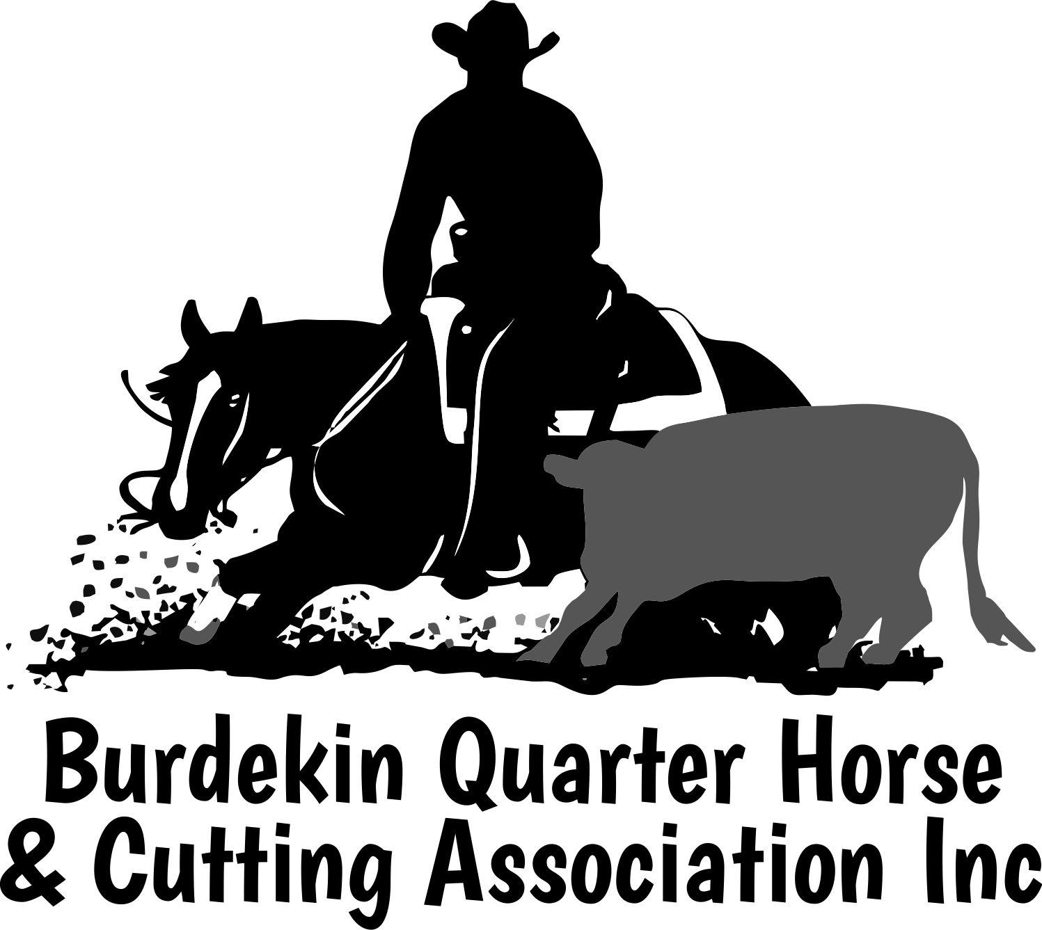 Cutting Horse Logo - Burdekin Quarter Horse & Cutting Association Inc