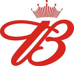 Red B Logo - Budweiser Vinyl Sticker Decal 6