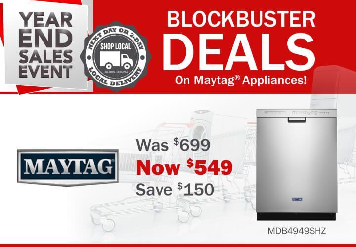 Maytag Appliance Logo - Appliances, Service and Repair in Norwich, Old Lyme and East Lyme CT
