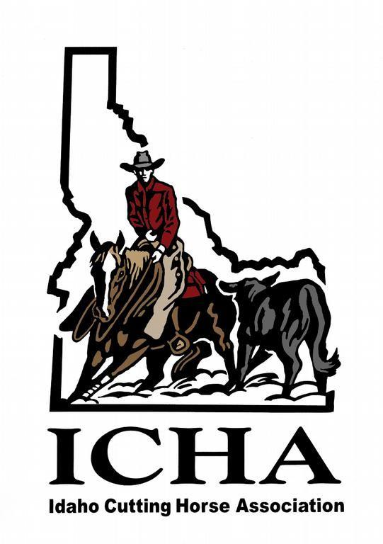 Cutting Horse Logo - ICHA Logo colorized from Idaho Cutting Horse Association in Kuna, ID