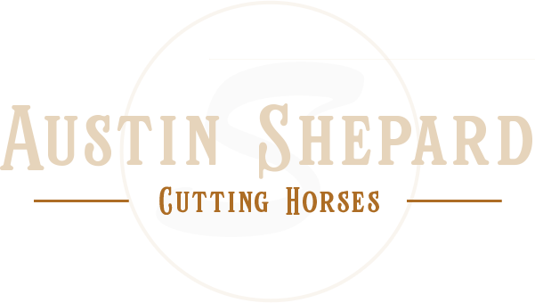 Cutting Horse Logo - Austin Shepard Cutting Horses