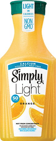 Simply Orange Juice Logo - Simply® Light Orange with Calcium & Vitamin D Original. Simply