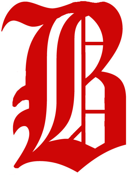 Red B Logo - Brooklyn Superbas Primary Logo - National League (NL) - Chris ...