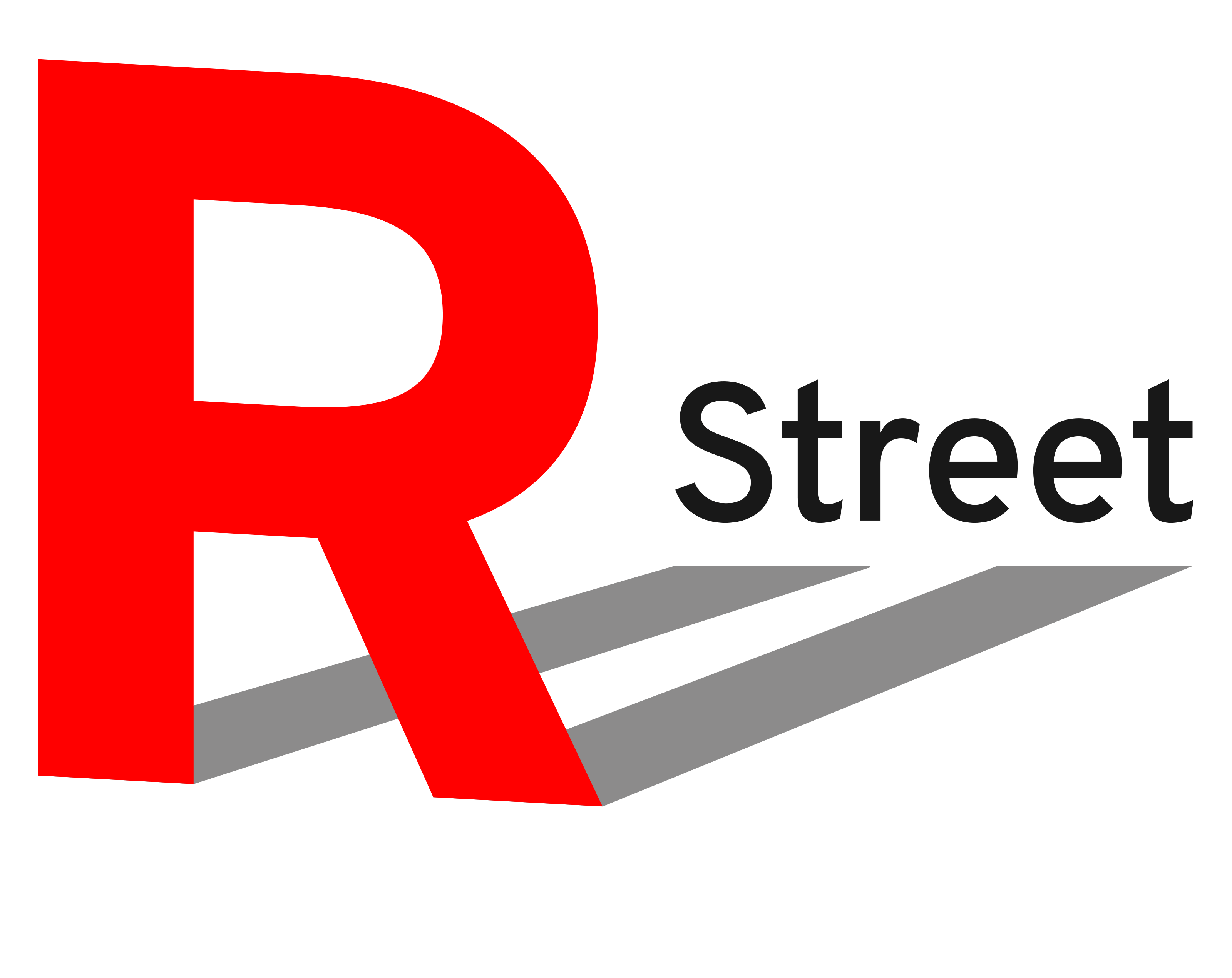Red and White R Logo - Logos | R Street