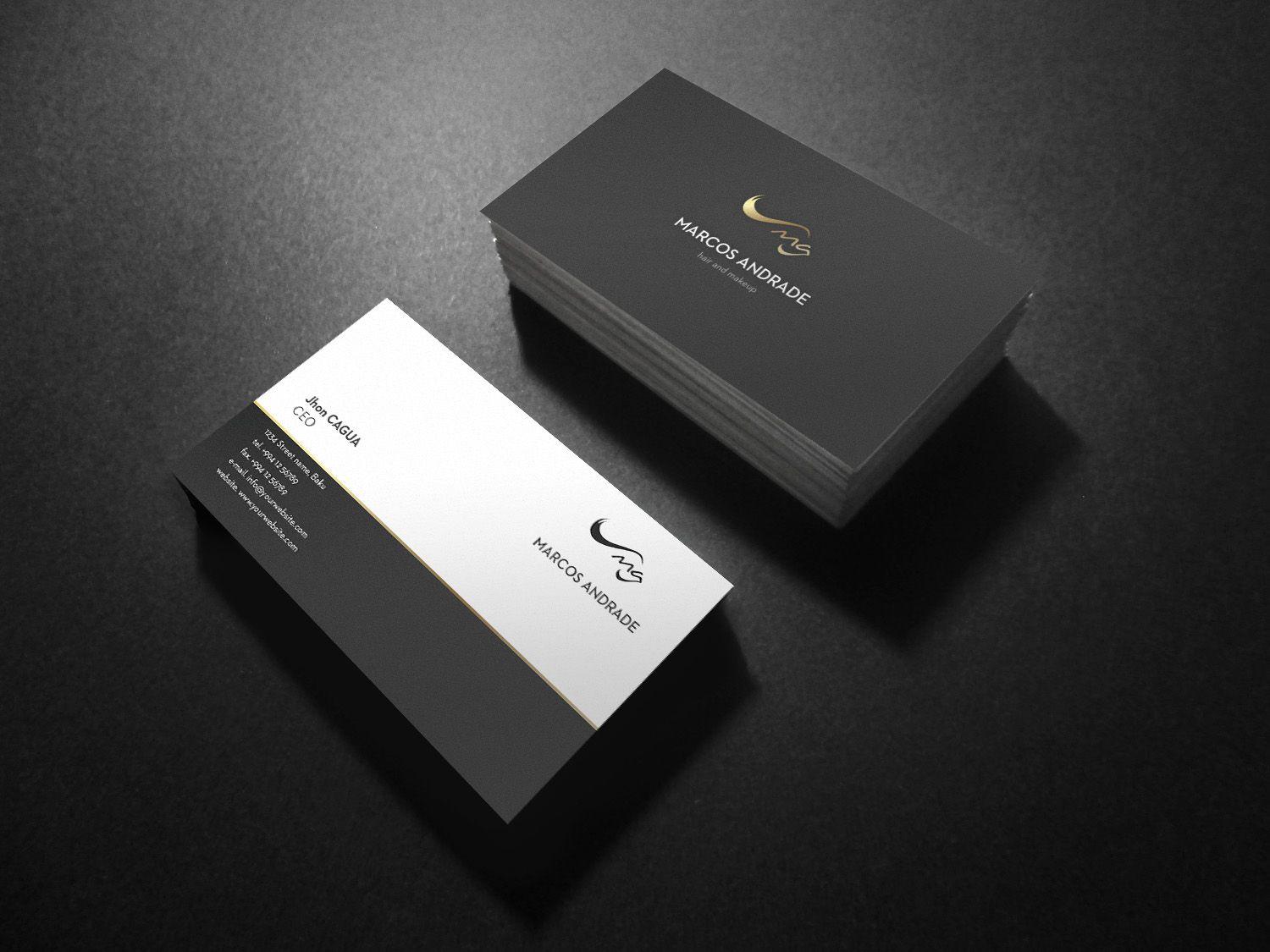 Marcos Name Logo - Modern, Conservative, Hair And Beauty Logo Design for Marcos Andrade