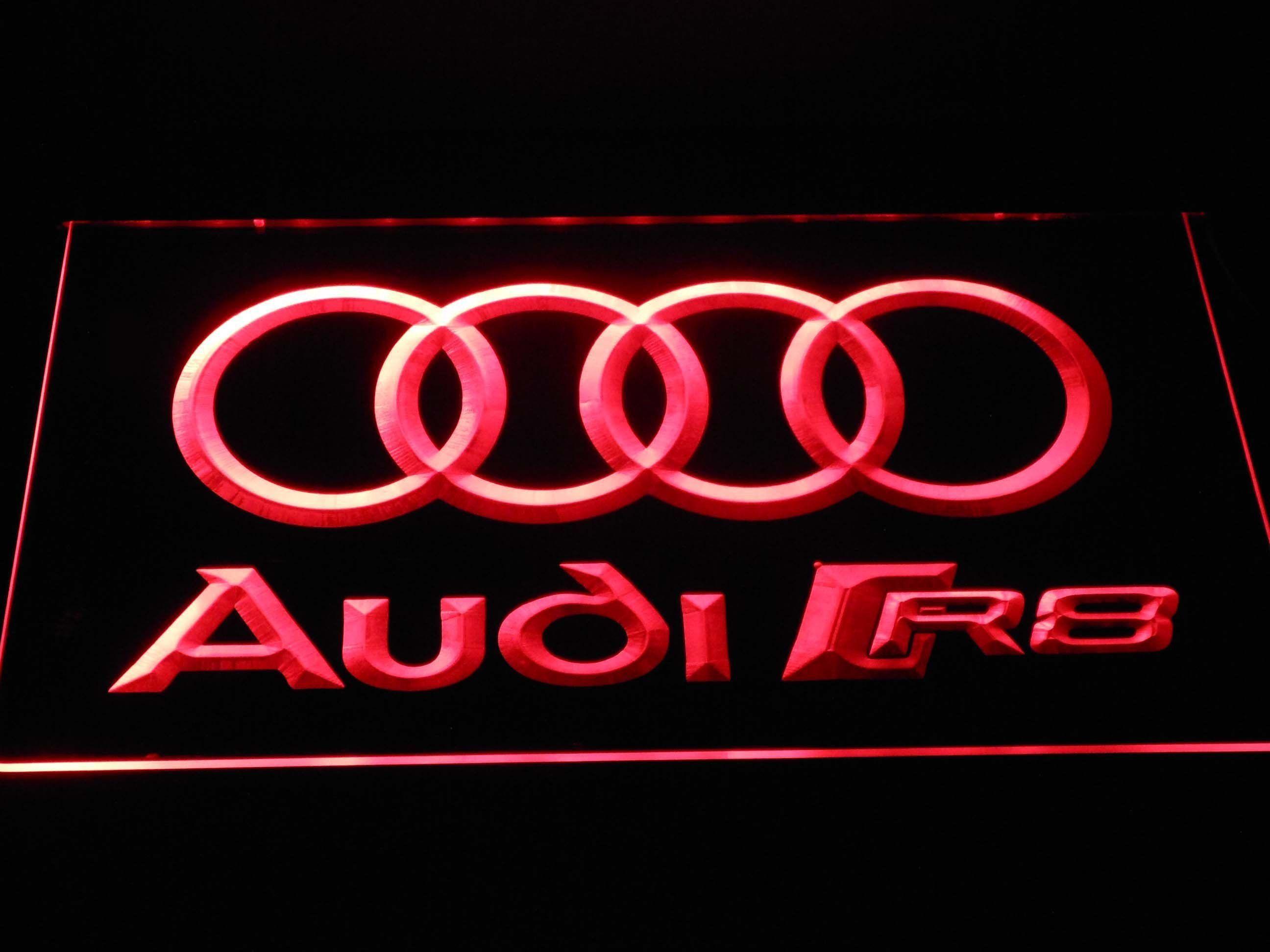 R8 Logo - Audi R8 Logo LED Neon Sign | SafeSpecial