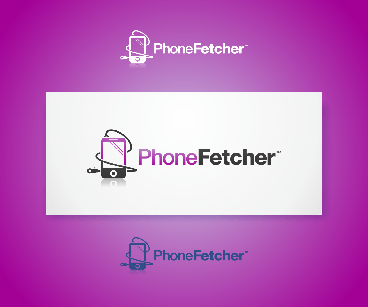 Modern Phone Logo - Modern, Feminine, Cell Phone Logo Design for (None provided) by ...