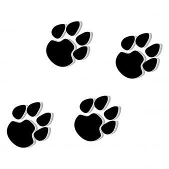 Cute Paw Print Logo - Paw Vectors, Photo and PSD files