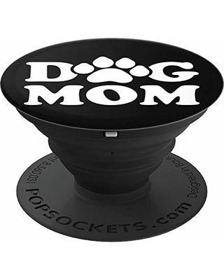 Cute Paw Print Logo - Can't Miss Deals on PopSockets: Cute Dog Mom With Paw Print ...