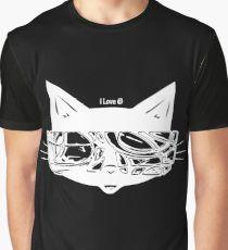 Cat Wearing Headphones Logo - Cat Wearing Headphones: Graphic T-Shirts | Redbubble