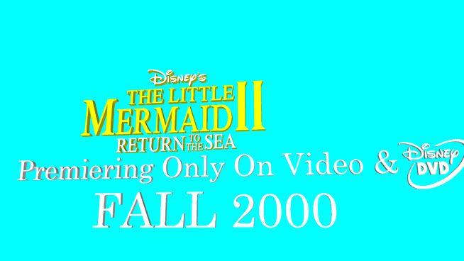 The Little Mermaid 2 Logo - Disney's The Little Mermaid 2 Return To The Sea Logo | 3D Warehouse