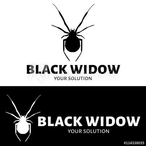Spider Brand Logo - Vector logo spider. Brand logo black widow - Buy this stock vector ...