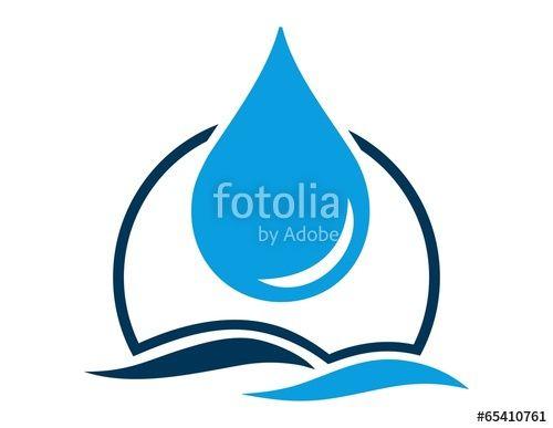 Blue Drop Logo - water drop logo, blue water dew symbol icon sign vector design ...