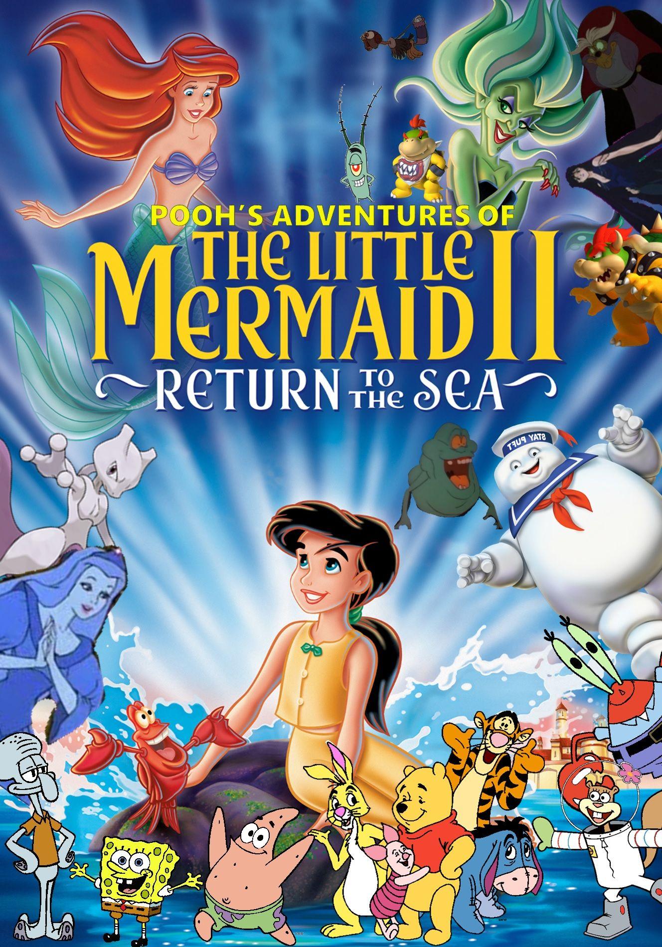 The Little Mermaid 2 Logo - Pooh's Adventures of The Little Mermaid II: Return to the Sea ...