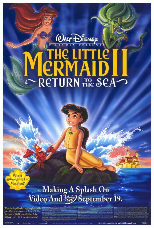The Little Mermaid 2 Logo - The Little Mermaid II: Return to the Sea Movie Posters From Movie ...
