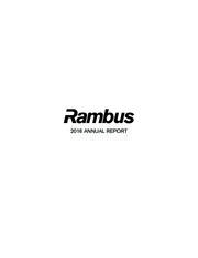 Rambus Logo - Rambus Inc. - AnnualReports.com