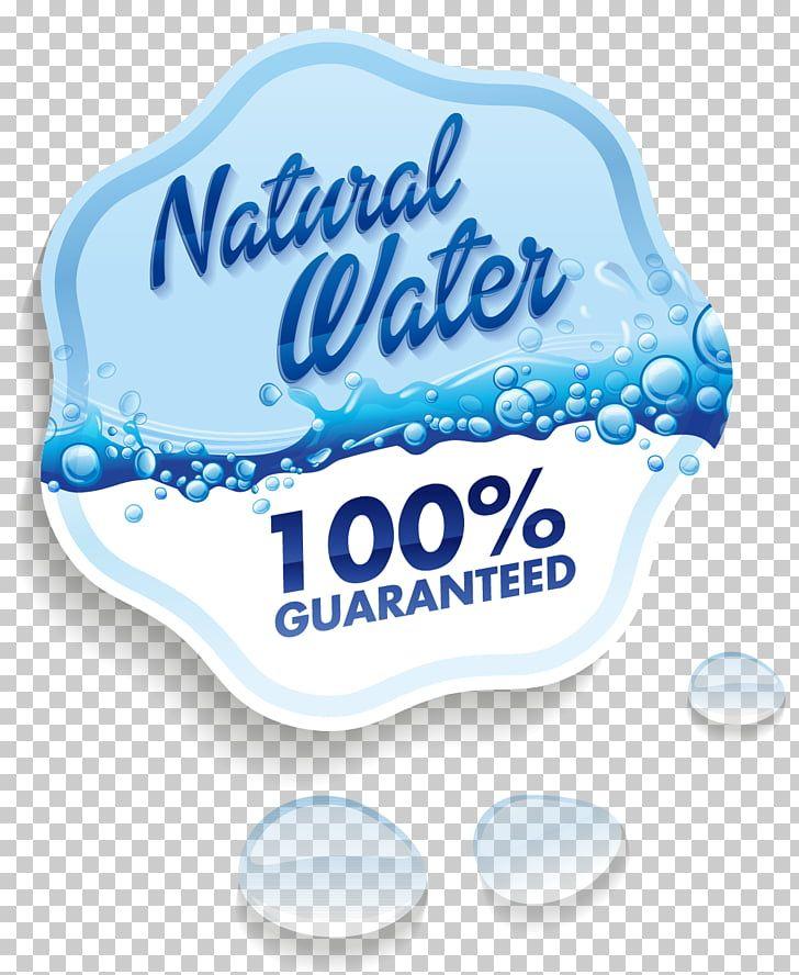 Blue Water Drop Logo - Euclidean Drop Water, Blue water drops material, Natural Water logo