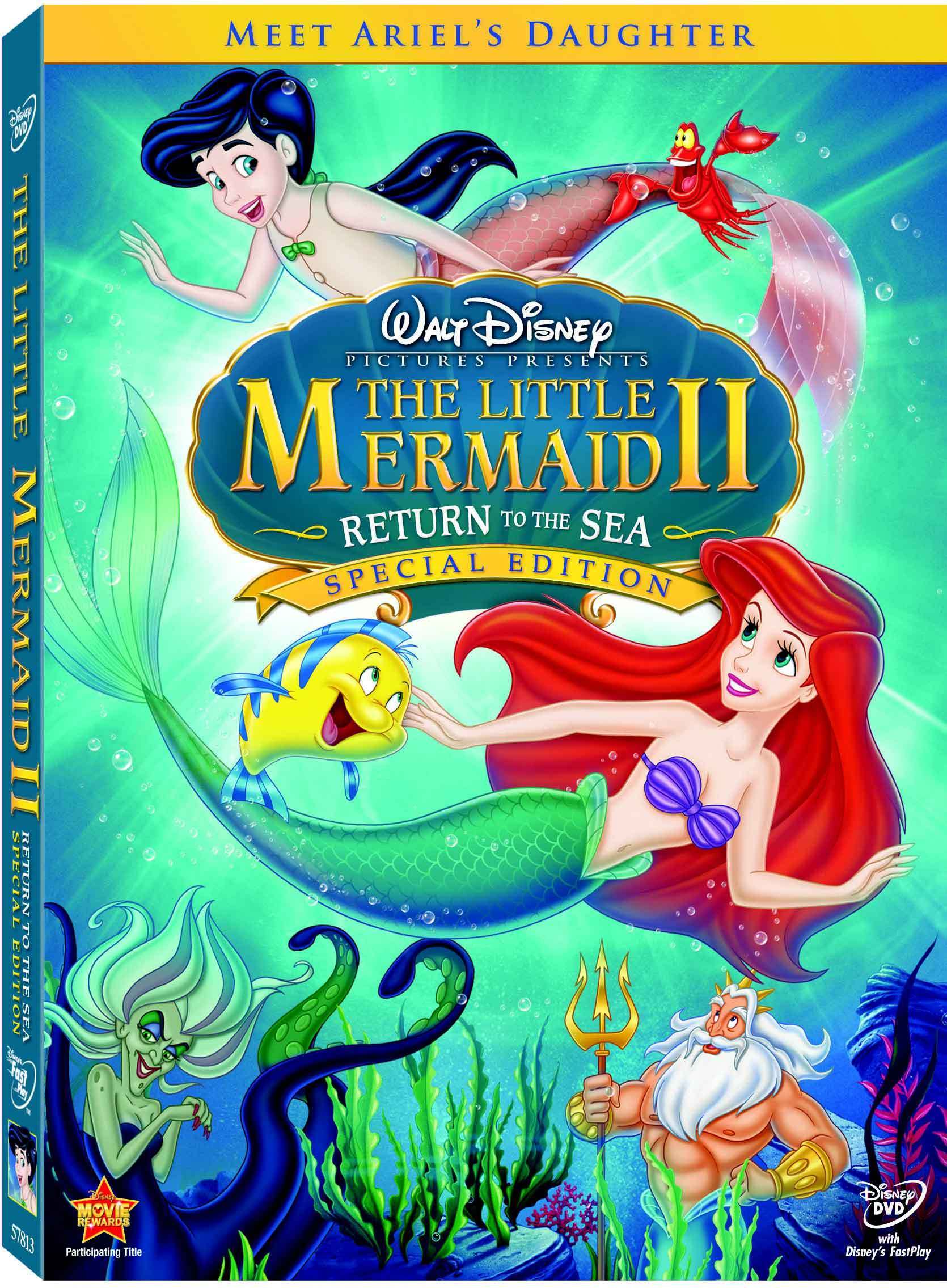The Little Mermaid 2 Logo - The Little Mermaid 2: Return to the Sea - DVD PLANET STORE