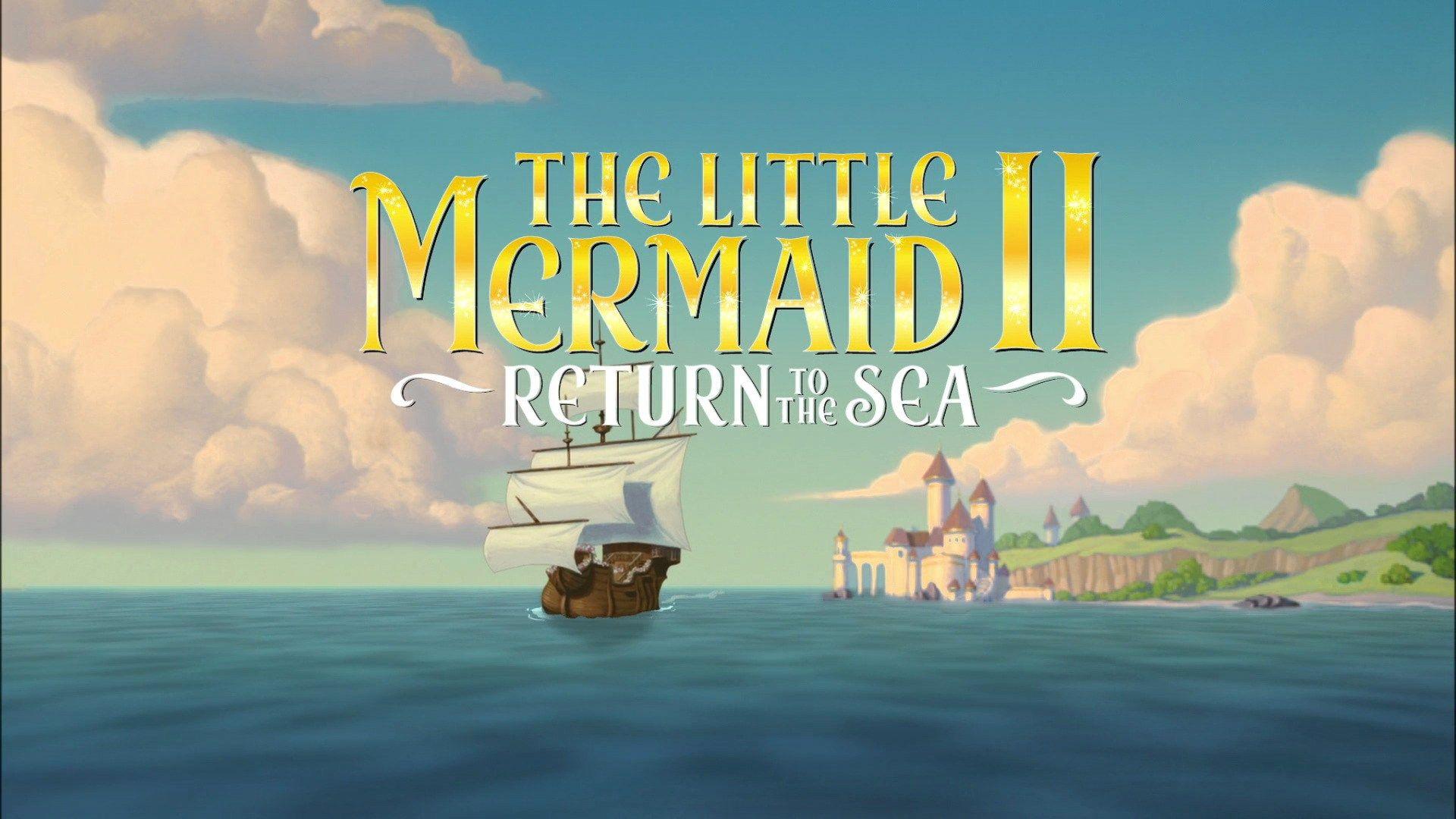 The Little Mermaid 2 Logo - Image - The Little Mermaid 2 - Return to the Sea Logo.jpg | Film and ...