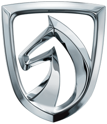 A F in Shield Car Logo - Shield Car Logos